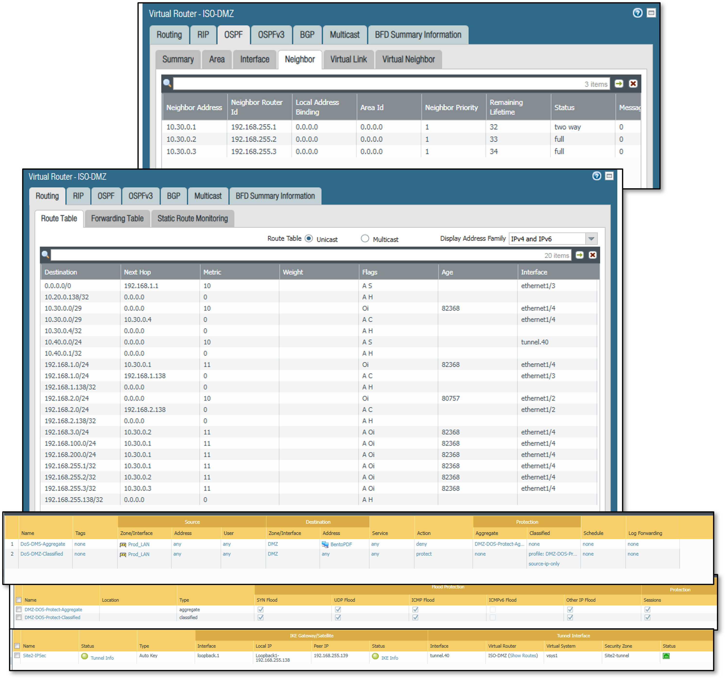 Palo Alto Configuration
