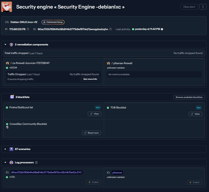 CrowdSec Configuration